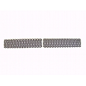 Street Scene Bumper Grille Insert Mesh Brushed Silver Aluminum - 95077502