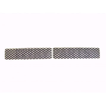 Street Scene Bumper Grille Insert Mesh Brushed Silver Aluminum - 95077502