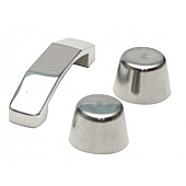 Rampage Windshield Tie Down - Stainless Steel Silver - 87411