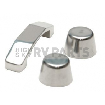 Rampage Windshield Tie Down - Stainless Steel Silver - 87411