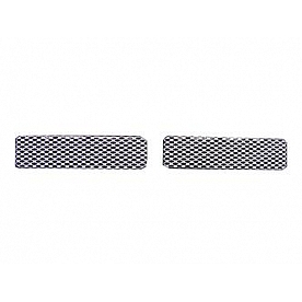 Street Scene Bumper Grille Insert Mesh Satin Silver Aluminum - 95077505