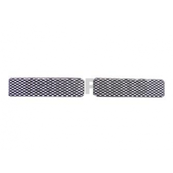 Street Scene Bumper Grille Insert Mesh Satin Silver Aluminum - 95077505