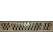 Street Scene Bumper Grille Insert Mesh Chrome Plated Silver Steel - 95078194