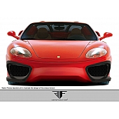 Extreme Dimensions Bumper Cover Plain Aero Function AF-1 Carbon Fiber - 107636
