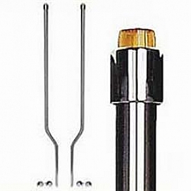 Bores Bumper Guide With LED Amber Marker/ Turn Signal Indicator Tip Set Of 2 - 842211