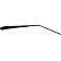 Help! By Dorman WindShield Wiper Arm 27 Inch Black Single - 42609