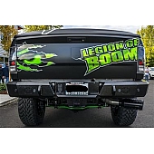 Iron Cross Bumper 1-Piece Heavy Duty Base Steel Black - 2162510S