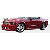 DuraFlex Bumper Cover Plain  GT500 Wide Body Fiberglass - 104910