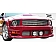 DuraFlex Bumper Cover Plain  GT500 Wide Body Fiberglass - 104910