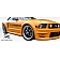 DuraFlex Bumper Cover Plain  GT500 Wide Body Fiberglass - 104910