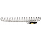 Street Scene Bumper Grille Insert Mesh Satin Silver Aluminum - 95077755