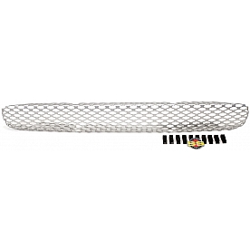 Street Scene Bumper Grille Insert Mesh Satin Silver Aluminum - 95077755