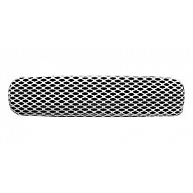Street Scene Bumper Grille Insert Mesh Satin Silver Aluminum - 95077757