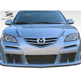DuraFlex Bumper Cover Plain  Raven Fiberglass - 103209