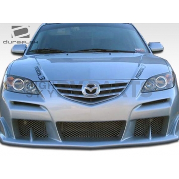 DuraFlex Bumper Cover Plain  Raven Fiberglass - 103209