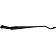 Help! By Dorman WindShield Wiper Arm 28-1/8 Inch Black Single - 42613