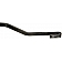 Help! By Dorman WindShield Wiper Arm 28-1/8 Inch Black Single - 42613