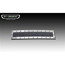 T-Rex Truck Products Bumper Grille Insert Overlay Polished Silver Stainless Steel - 6725660