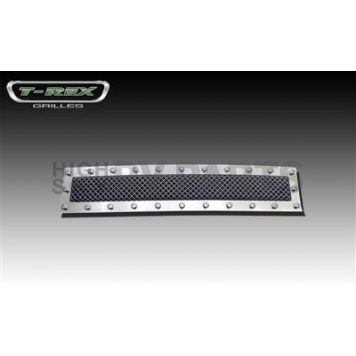 T-Rex Truck Products Bumper Grille Insert Overlay Polished Silver Stainless Steel - 6725660