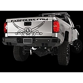 Fab Fours Bumper Premium 1-Piece Design Steel Black - CH14W30511