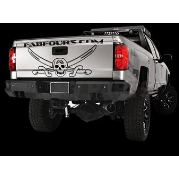 Fab Fours Bumper Premium 1-Piece Design Steel Black - CH14W30511
