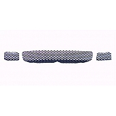 Street Scene Bumper Grille Insert Mesh Chrome Plated Silver Steel - 95078245