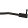 Help! By Dorman WindShield Wiper Arm 18-1/2 Inch Black Single - 42620