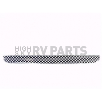 Street Scene Bumper Grille Insert Mesh Brushed Silver Aluminum - 95077803