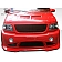 DuraFlex Bumper Cover Plain  Platinum Fiberglass - 101822