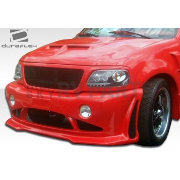 DuraFlex Bumper Cover Plain  Platinum Fiberglass - 101822-6