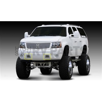T-Rex Truck Products Bumper Grille Insert Mesh Polished Silver Stainless Steel - 6720510