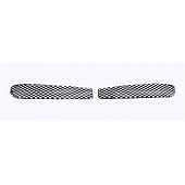Street Scene Bumper Grille Insert Mesh Chrome Plated Silver Steel - 95078336