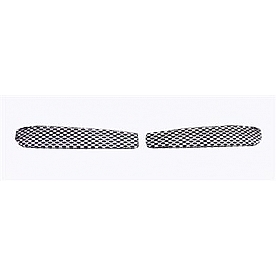 Street Scene Bumper Grille Insert Mesh Chrome Plated Silver Steel - 95078336