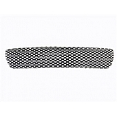 Street Scene Bumper Grille Insert Mesh Brushed Silver Aluminum - 95077807