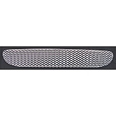 Street Scene Bumper Grille Insert Mesh Brushed Silver Aluminum - 95077808