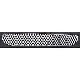 Street Scene Bumper Grille Insert Mesh Brushed Silver Aluminum - 95077808