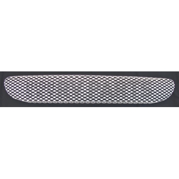 Street Scene Bumper Grille Insert Mesh Brushed Silver Aluminum - 95077808