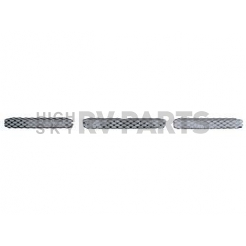 Street Scene Bumper Grille Insert Mesh Black Chrome Black Steel - 95076842