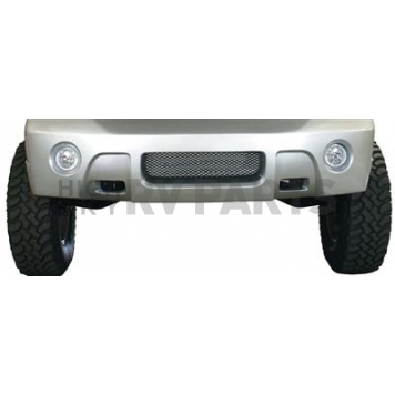 Street Scene Bumper Grille Insert Mesh Chrome Plated Silver Steel - 95078347