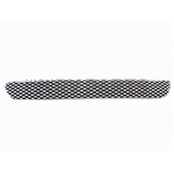 Street Scene Bumper Grille Insert Mesh Brushed Silver Aluminum - 95077812