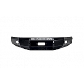 Iron Cross Bumper 1-Piece Heavy Duty Push Steel Black - 2262519MB