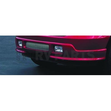 Street Scene Bumper Grille Insert Mesh Brushed Silver Aluminum - 95077825