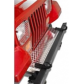 Warrior Products Bumper Filler Panel Polished Silver Aluminum - 918FC