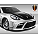 Extreme Dimensions Bumper Cover Plain Eros Version 4 Wide Body Fiberglass - 108288