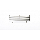 Putco Bumper Grille Insert Horizontal Bar Polished Silver Stainless Steel - 86195