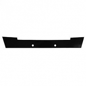 Black Mountain Bumper Filler Panel Powder Coated Black Steel - BMASBP005P