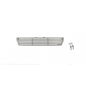 Putco Bumper Grille Insert Horizontal Bar Polished Silver Stainless Steel - 86196