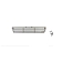 Putco Bumper Grille Insert Horizontal Bar Polished Silver Stainless Steel - 86196