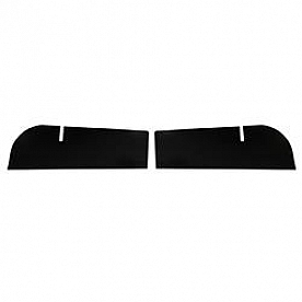 Black Mountain Bumper Filler Panel Powder Coated Black Steel - BMASBP008P