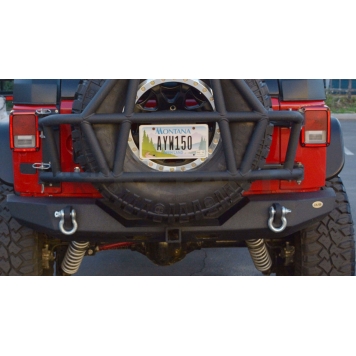 DV8 Offroad Bumper Modular Design Powder Coated Black Steel - RBSTTB06-1